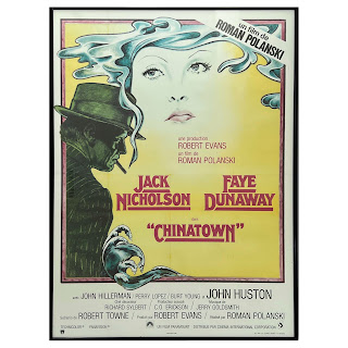 Jack Nicholson 'Chinatown' Original French Movie Poster