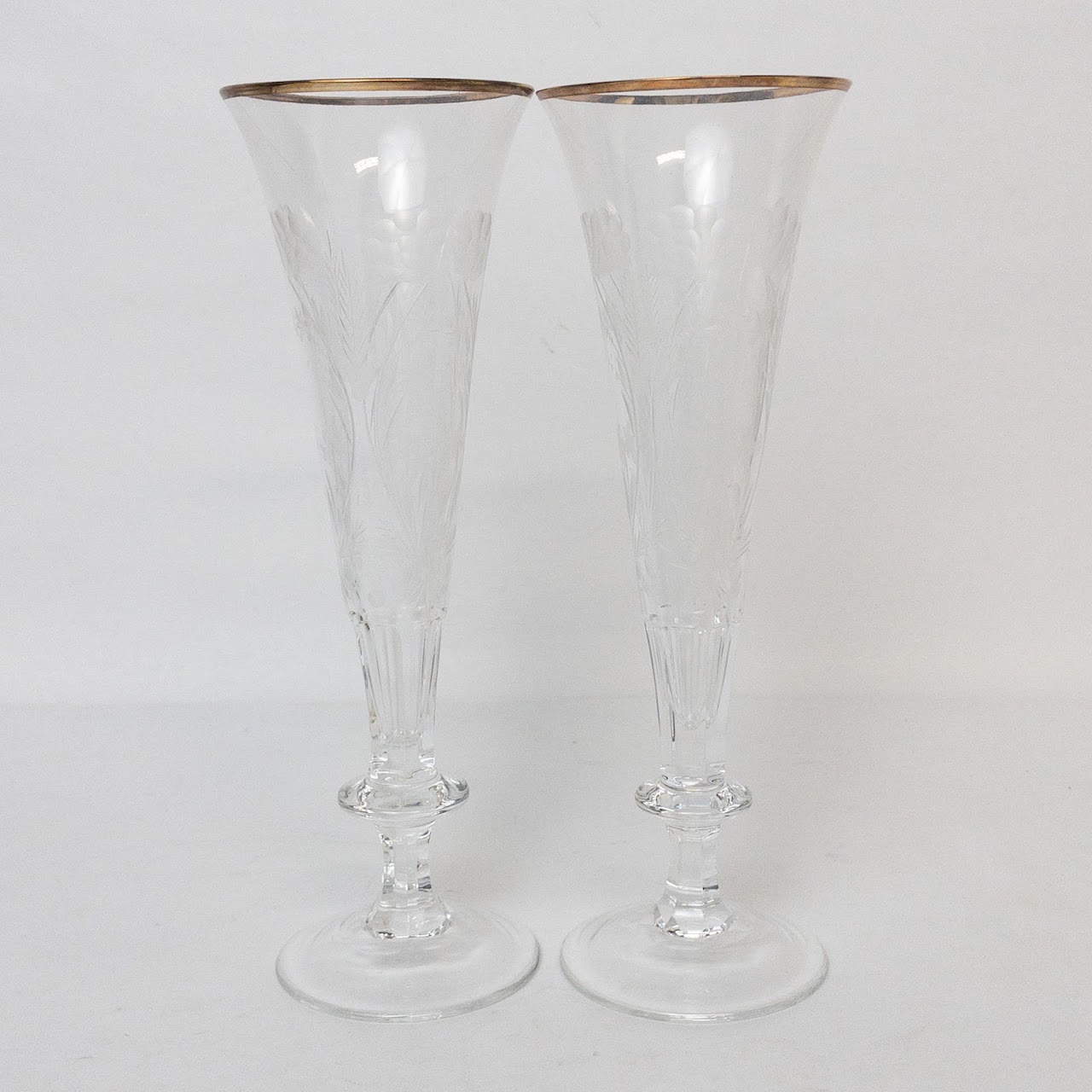 Fabergé Champagne Glasses Pair