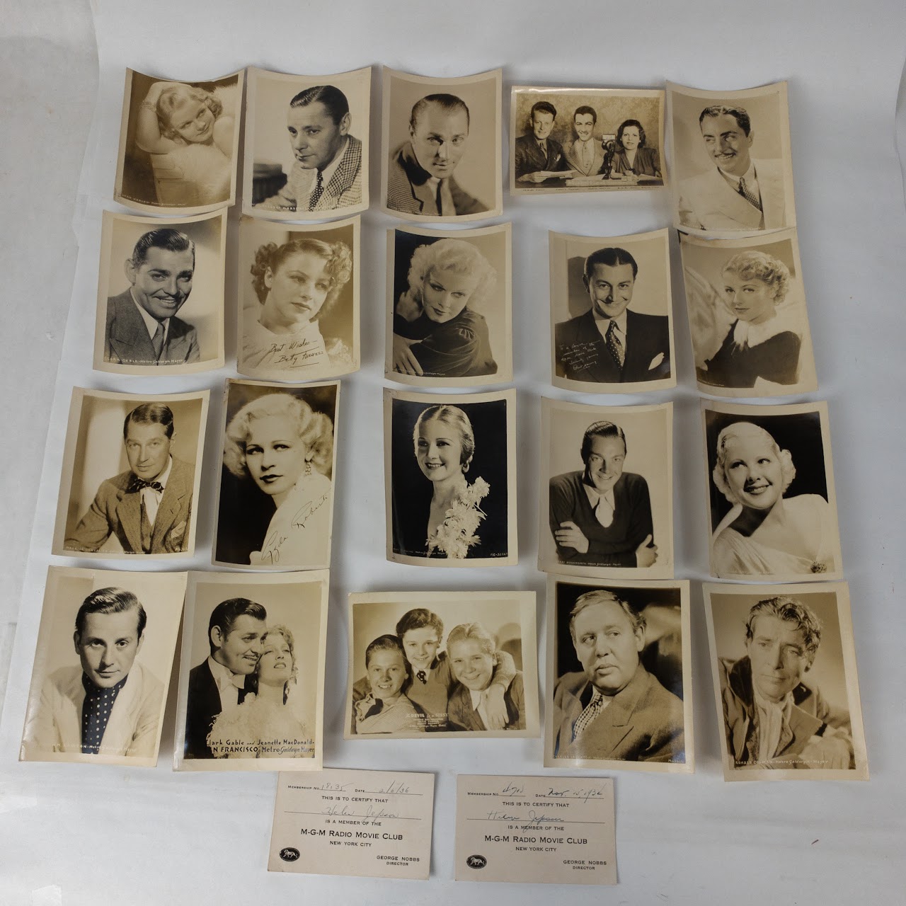 Hollywood Movie Star Glamour Shot Photography Lot