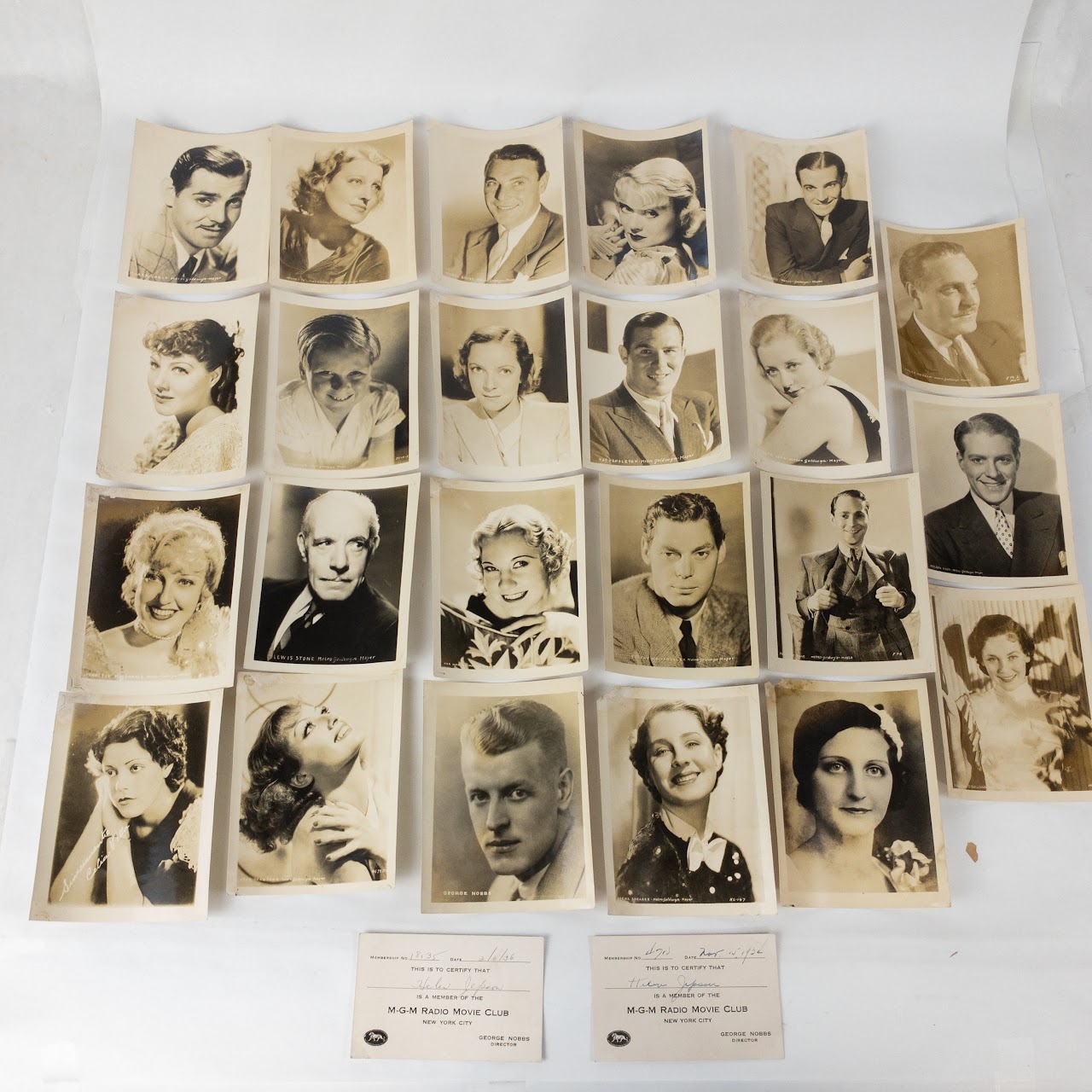 Hollywood Movie Star Glamour Shot Photography Lot