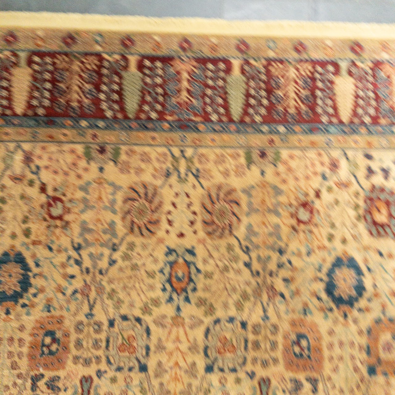 Samovar Teawash Karastan Persian Vase Wool Rug