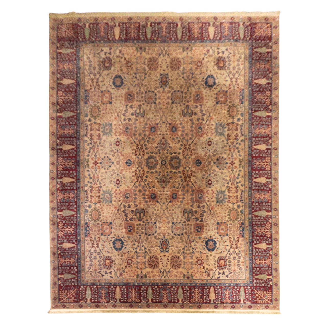 Samovar Teawash Karastan Persian Vase Wool Rug