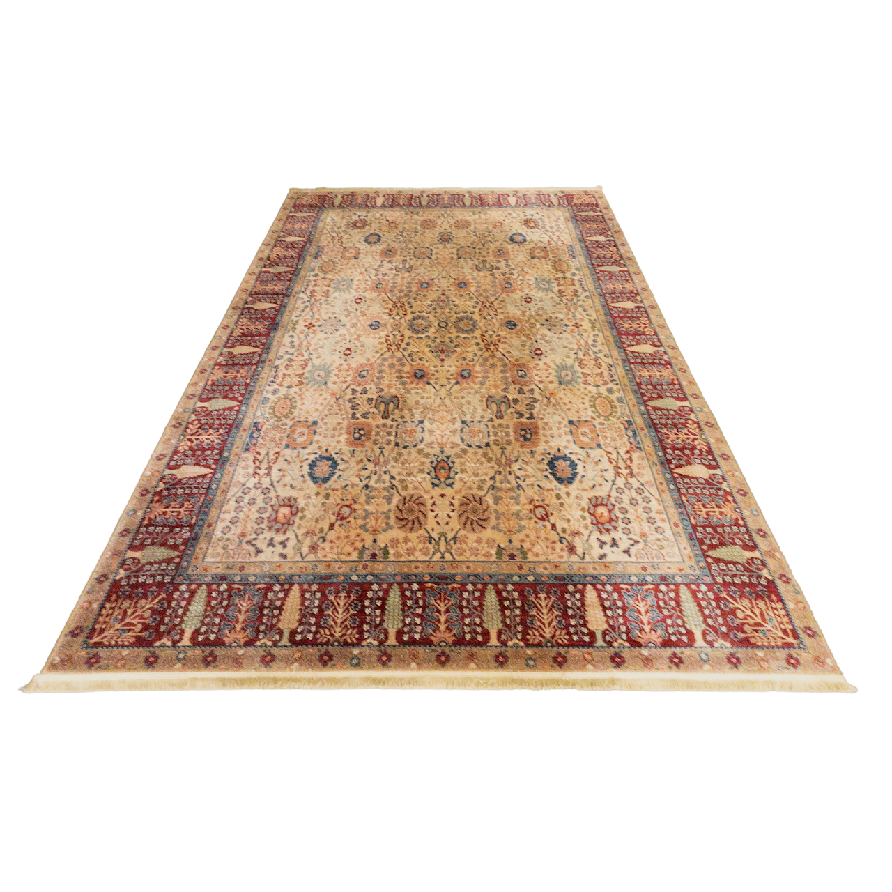 Samovar Teawash Karastan Persian Vase Wool Rug