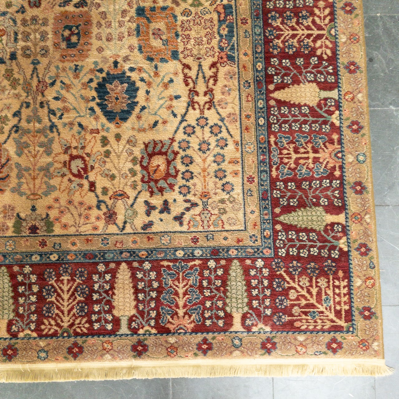 Samovar Teawash Karastan Persian Vase Wool Rug