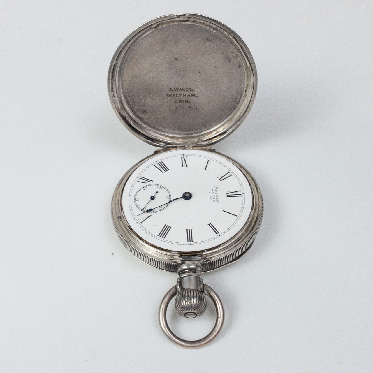 American Waltham Watch Co. Coin Silver Pocket Watch