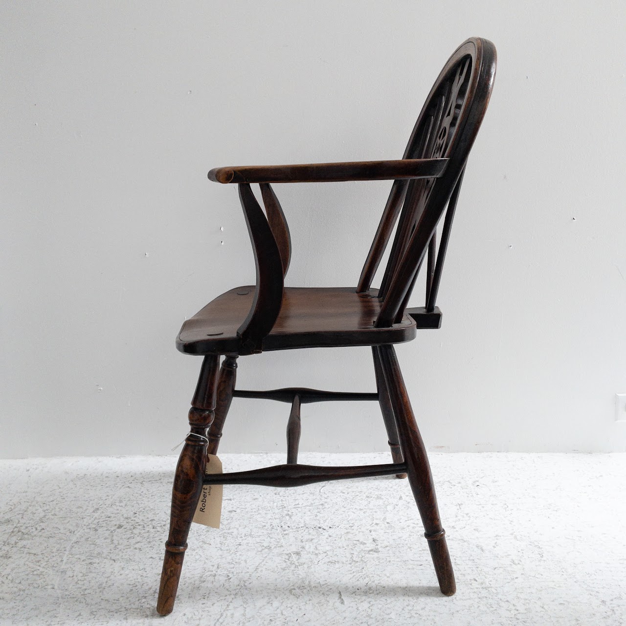 Antique Wood Spindle Chair