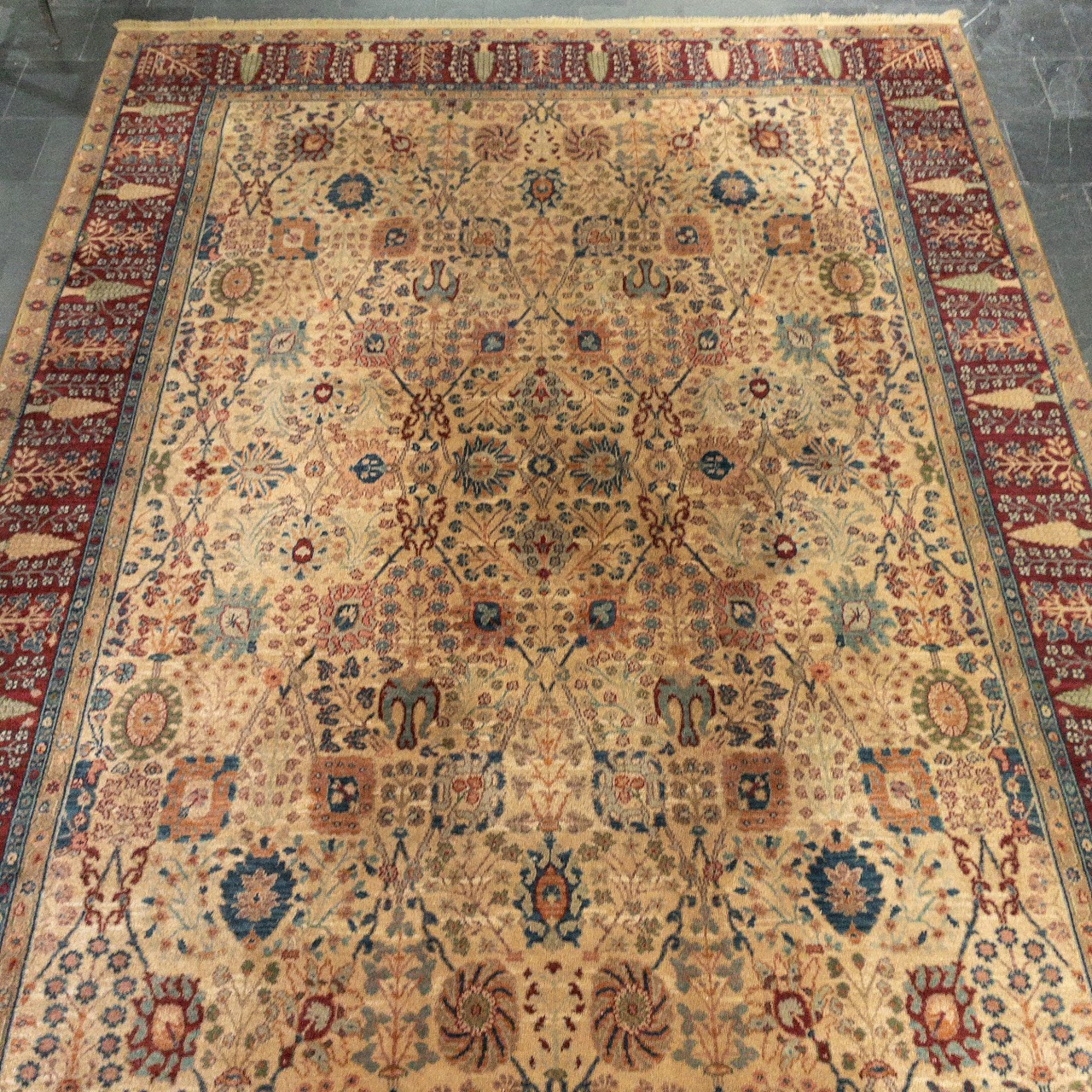 Samovar Teawash Karastan Persian Vase Wool Rug