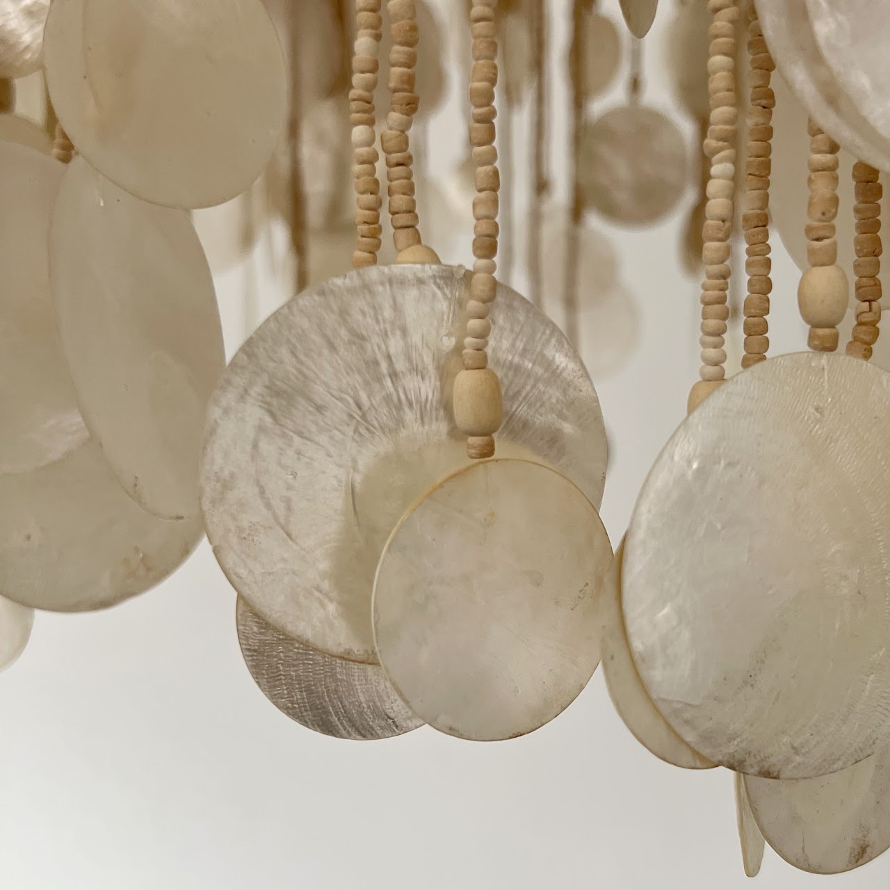 Made Goods Henry Capiz Shell Chandelier