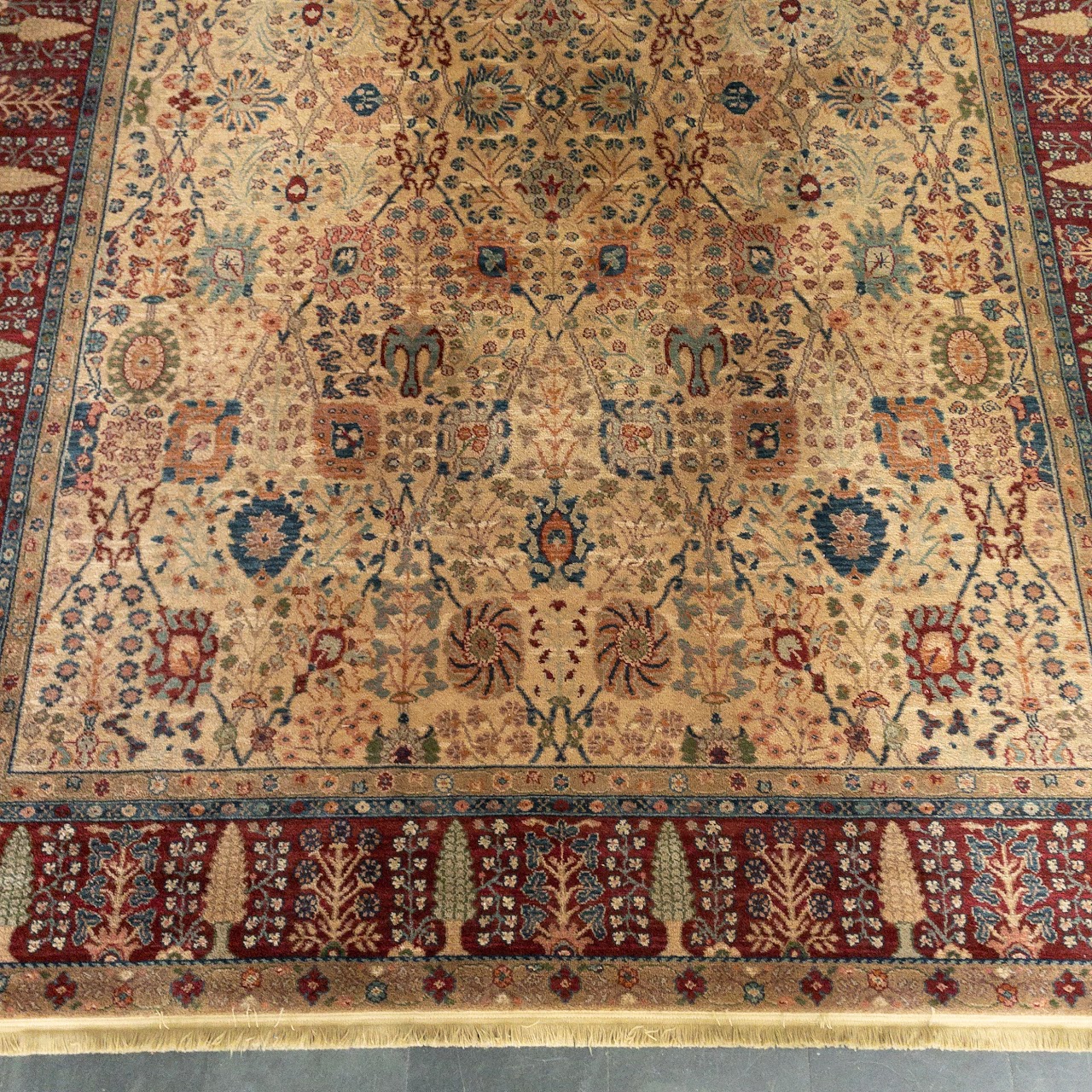 Samovar Teawash Karastan Persian Vase Wool Rug