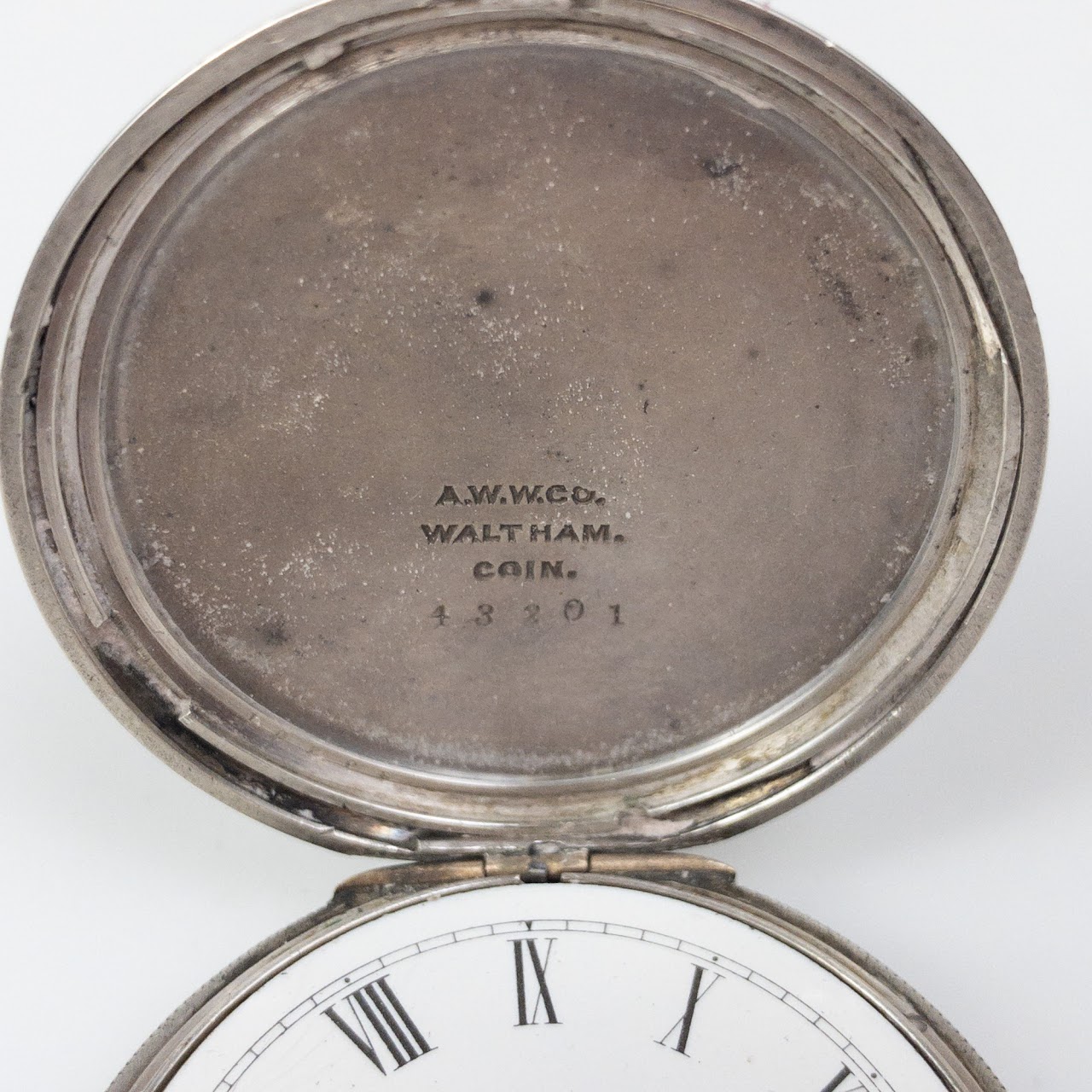 American Waltham Watch Co. Coin Silver Pocket Watch