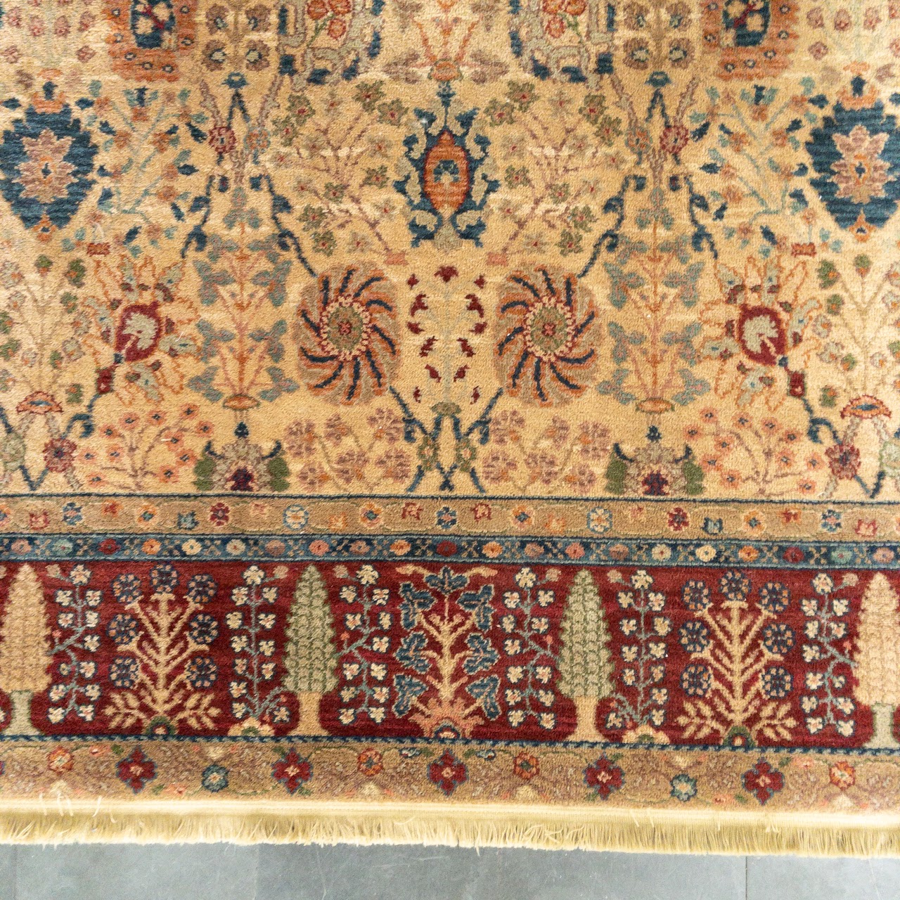 Samovar Teawash Karastan Persian Vase Wool Rug