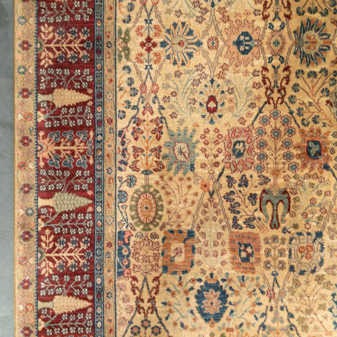 Samovar Teawash Karastan Persian Vase Wool Rug