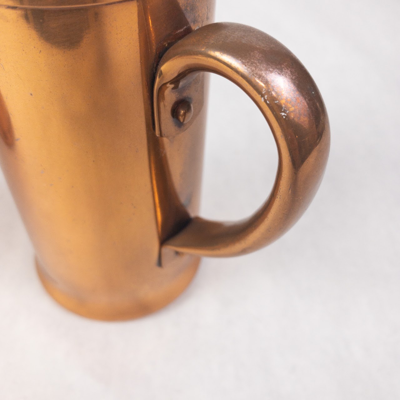 Copper Vintage Mug Set Of Two