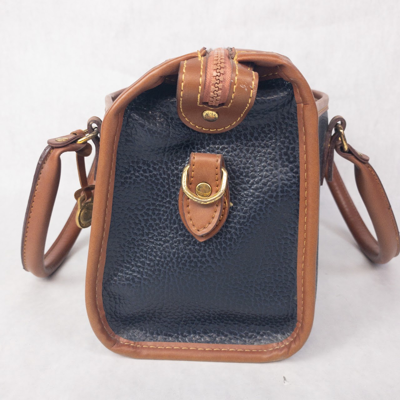 Dooney & Bourke Vintage Pebble Leather Convertible Shoulder Bag