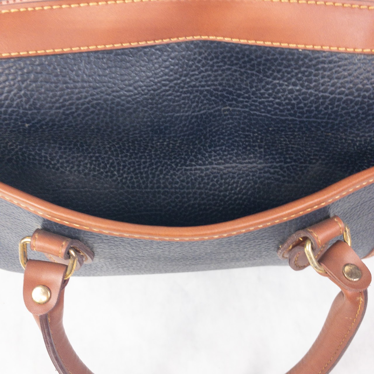 Dooney & Bourke Vintage Pebble Leather Convertible Shoulder Bag