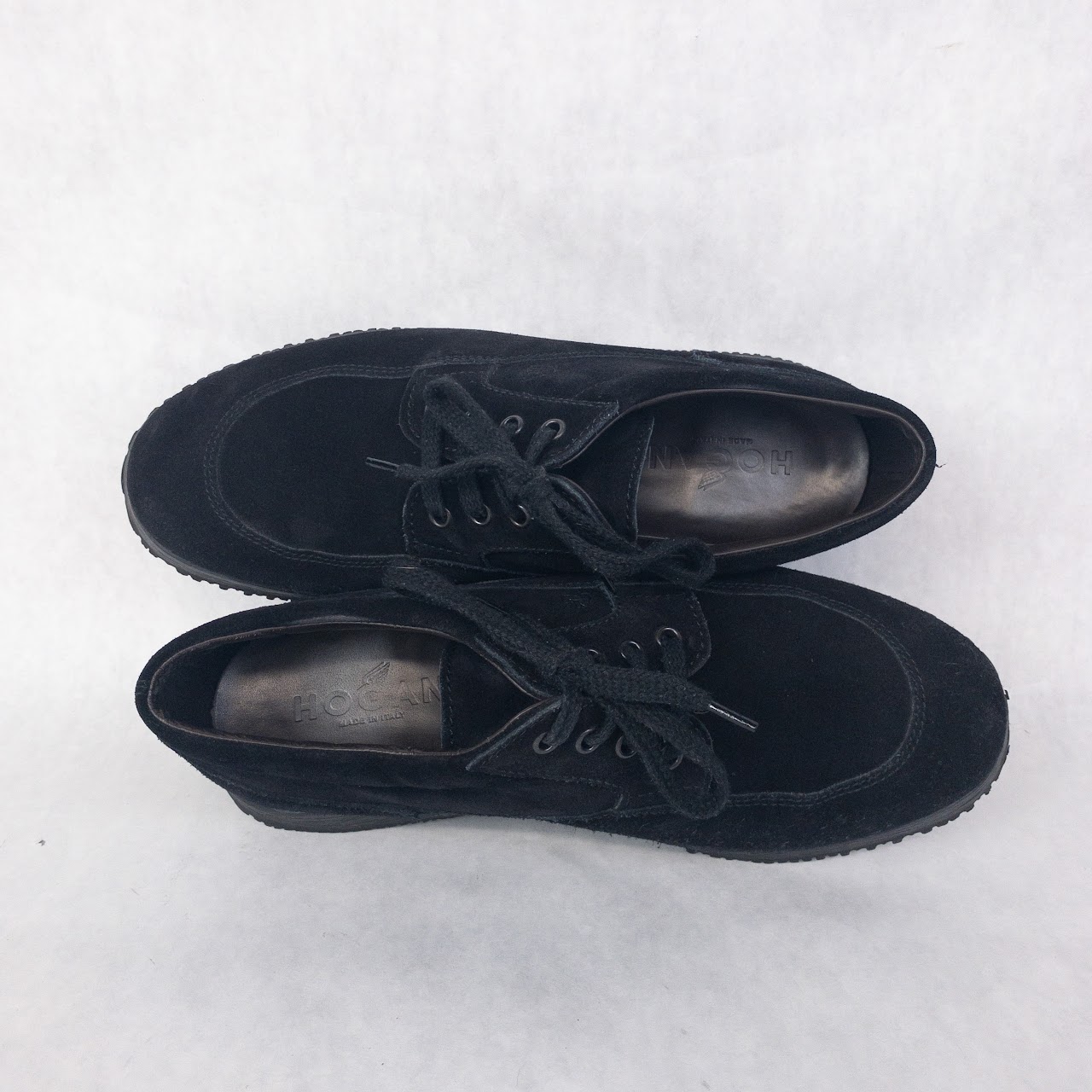 Hogan Suede Walking Shoes