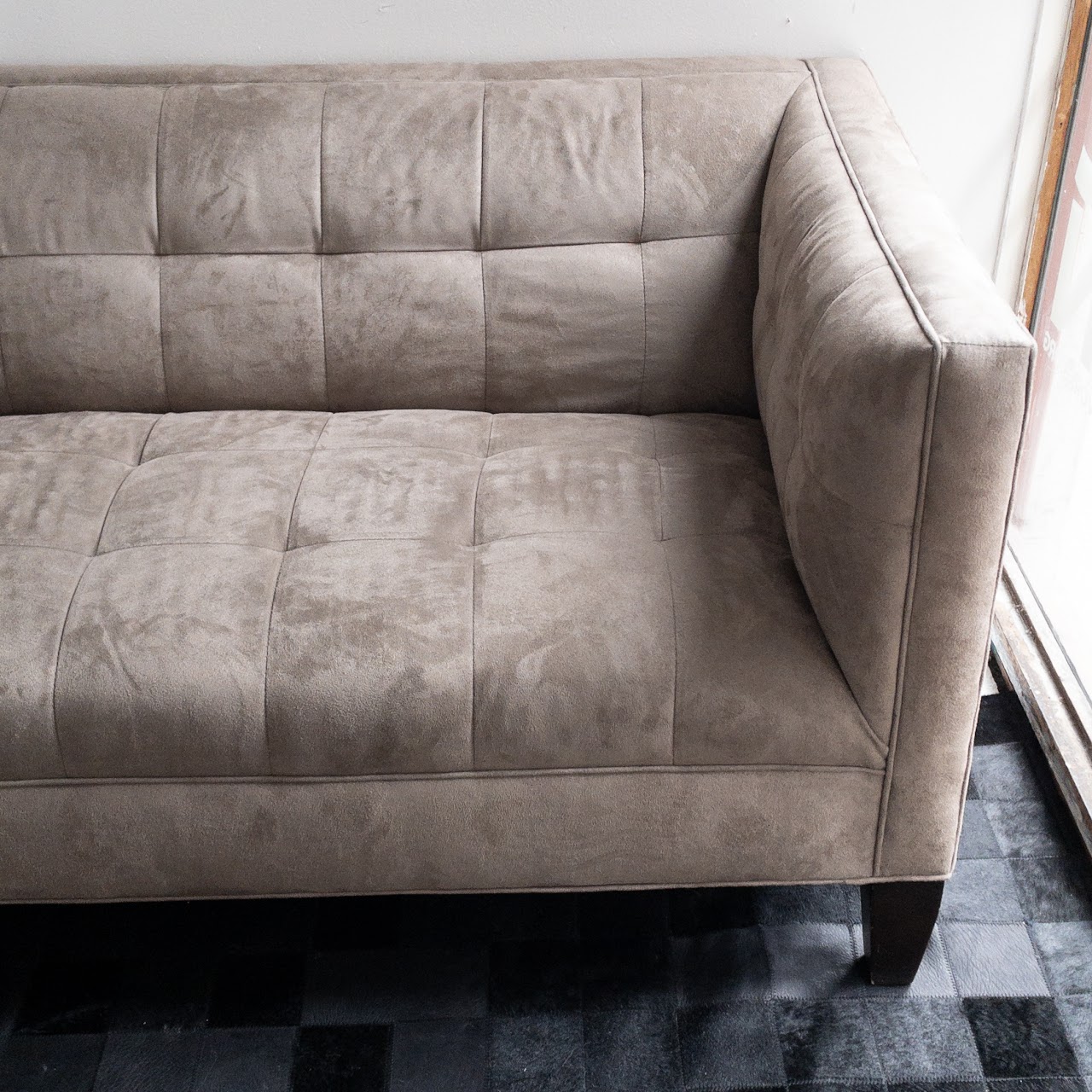 Mitchell Gold + Bob Williams Kennedy Sofa In Performance Vintage Velvet