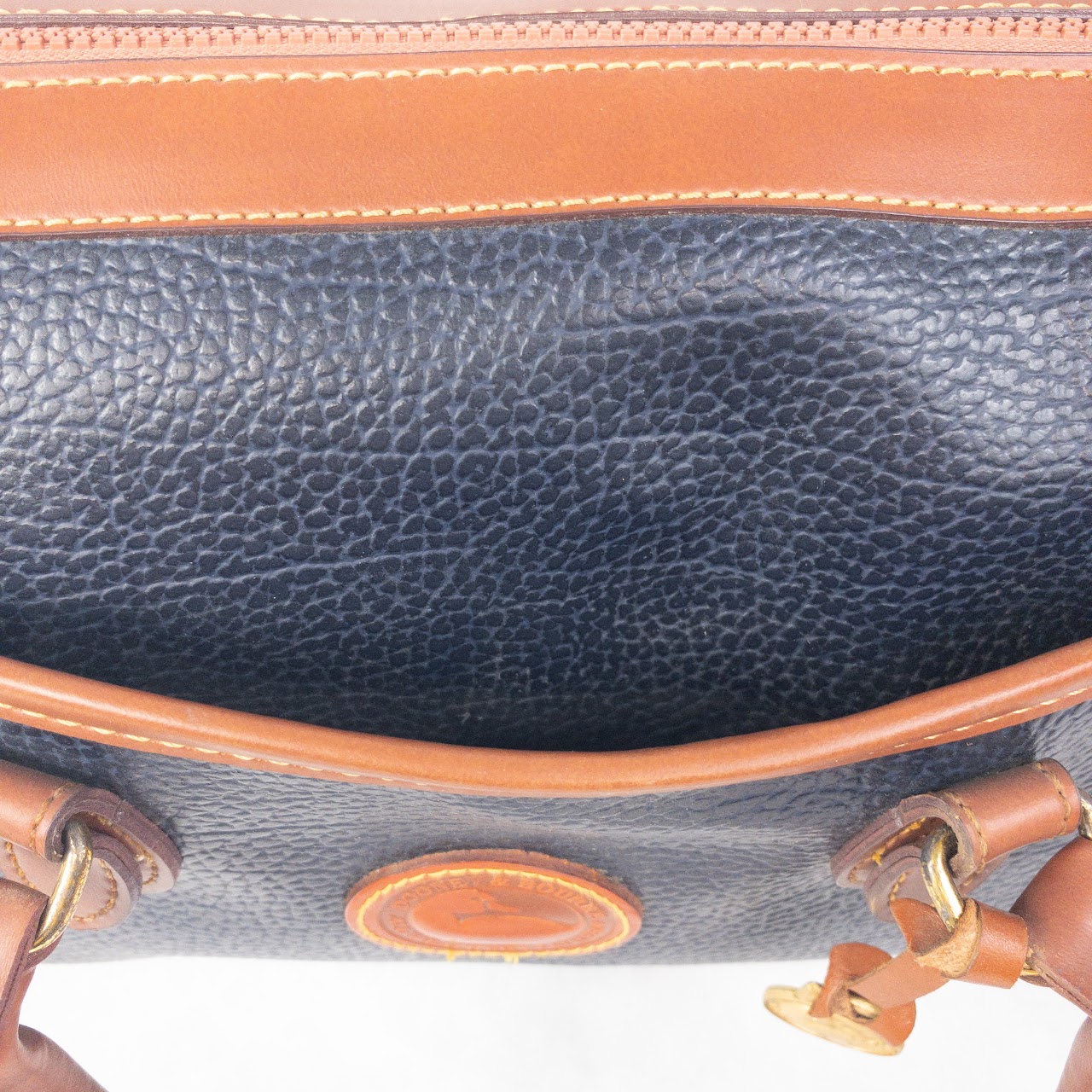 Dooney & Bourke Vintage Pebble Leather Convertible Shoulder Bag