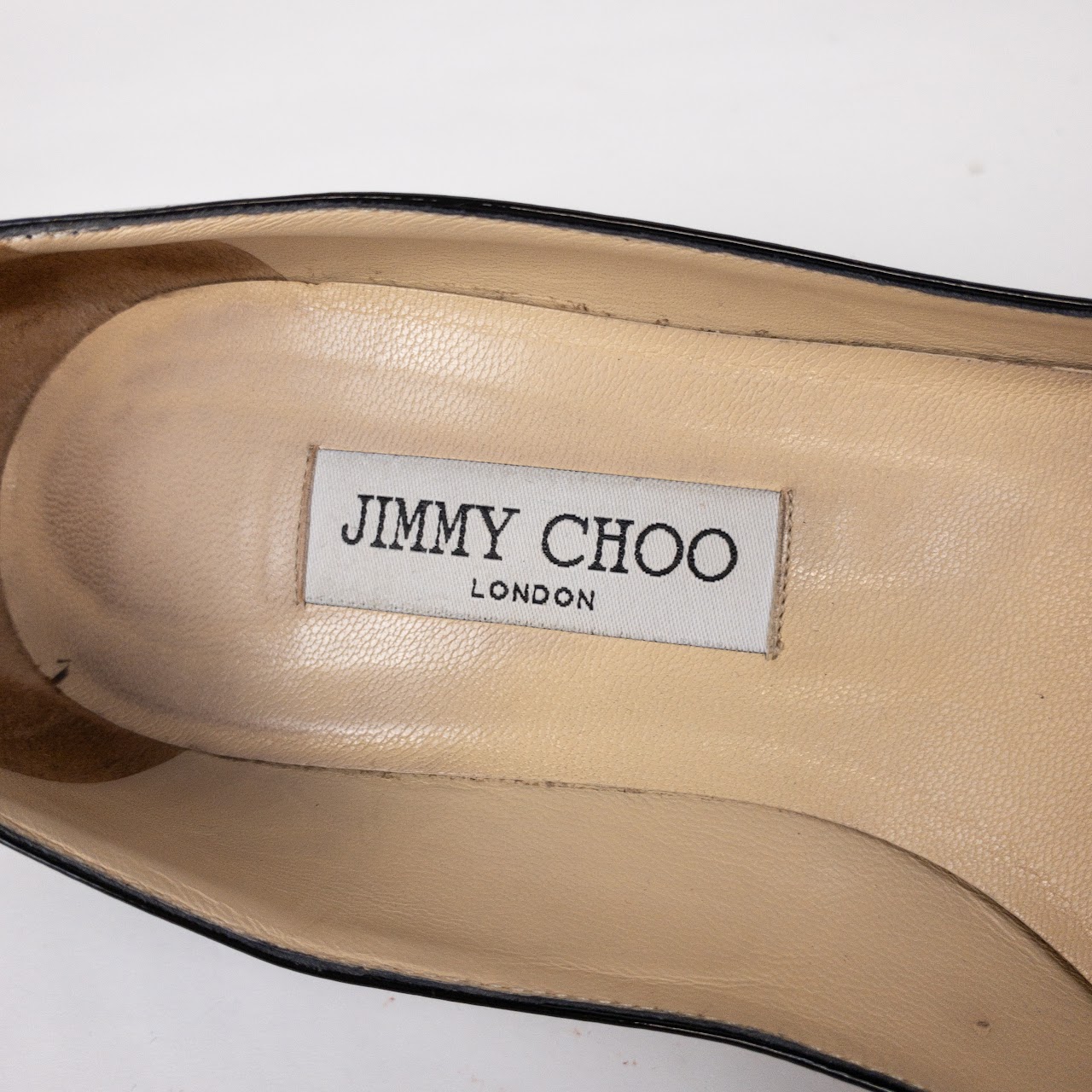 Jimmy Choo Patent Leather Kitten Heels