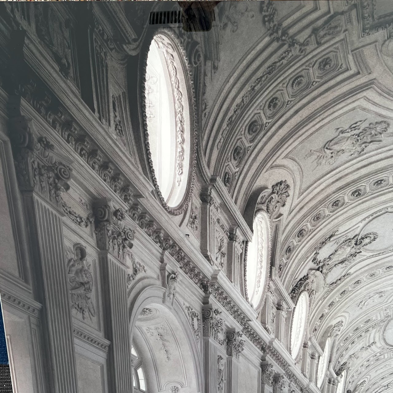 Massimo Listri 'Reggia di Venaria, Galleria di Diana' Signed Large Scale Architectural Photograph