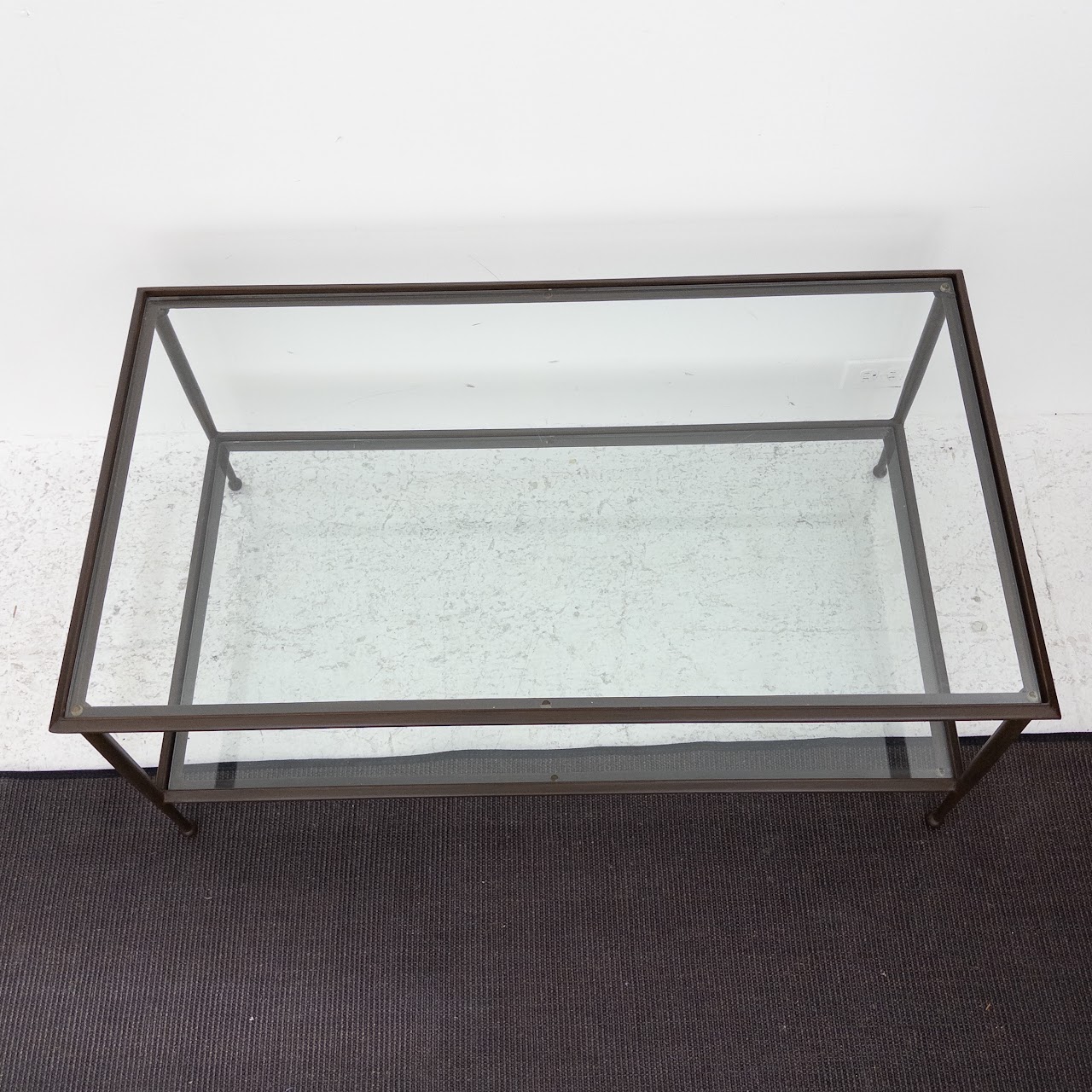 Contemporary Two Tier Coffee Table