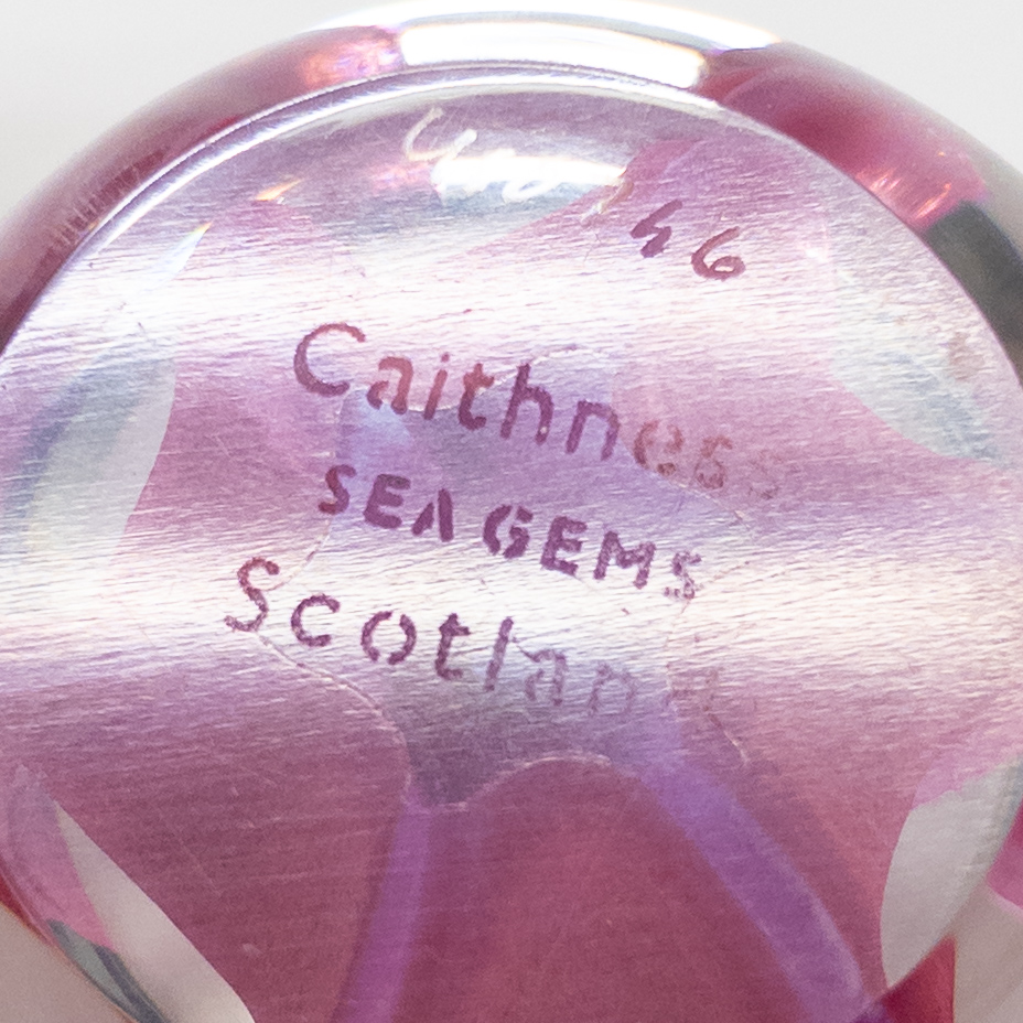 Caithness 'Sea Gems' Crystal Paperweight