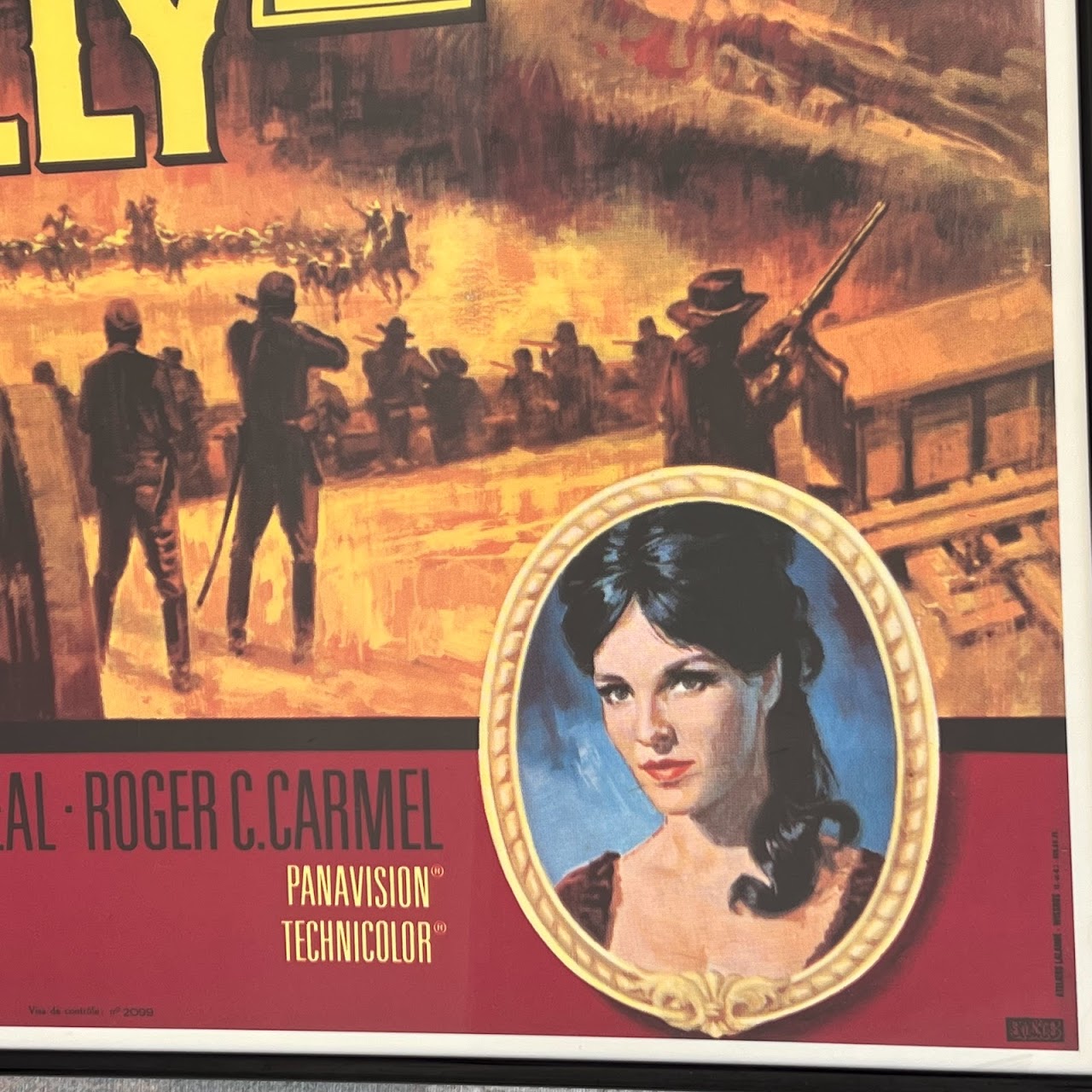 'Alvarez Kelly' Original French Jean Mascii Movie Poster