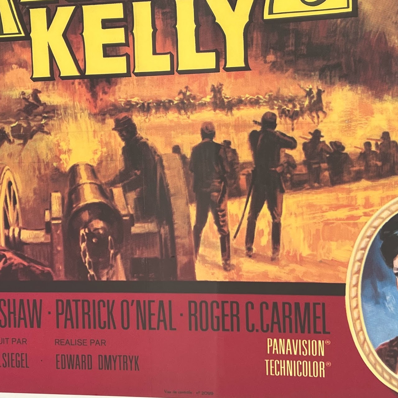 'Alvarez Kelly' Original French Jean Mascii Movie Poster