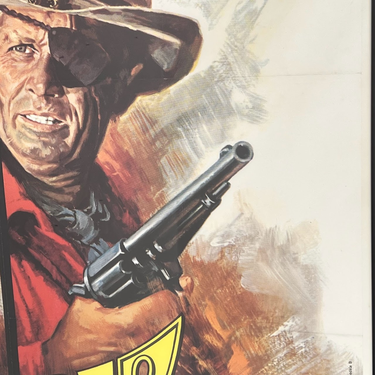 'Alvarez Kelly' Original French Jean Mascii Movie Poster