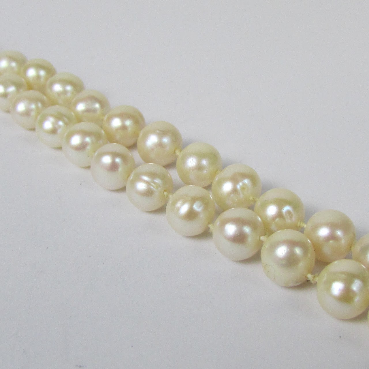 Pearl & Sterling Silver Strand