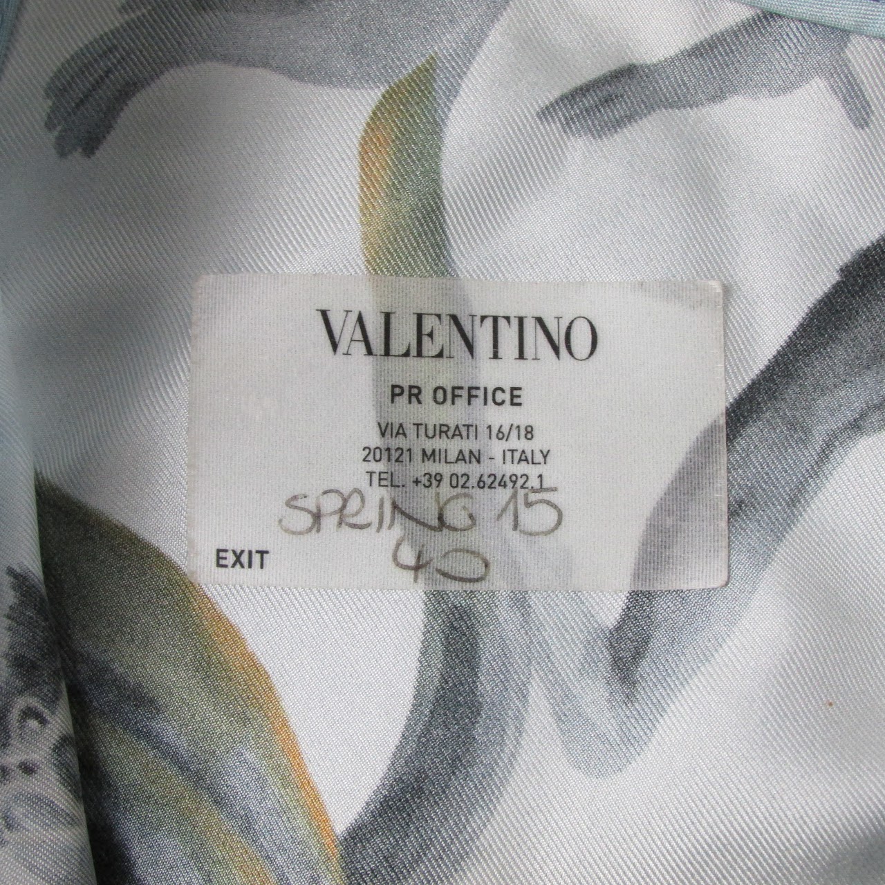 Valentino Spa Celebrity Silk Jumpsuit