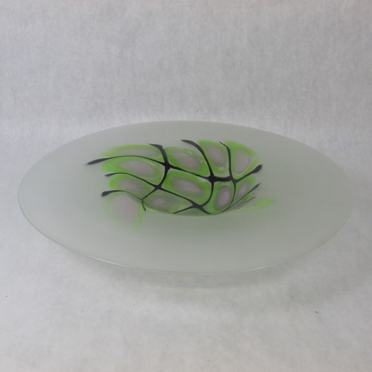 Art Glass Centerpiece Bowl