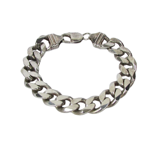 Sterling Silver Curb Link Bracelet