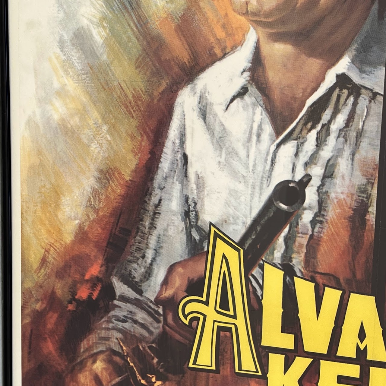 'Alvarez Kelly' Original French Jean Mascii Movie Poster