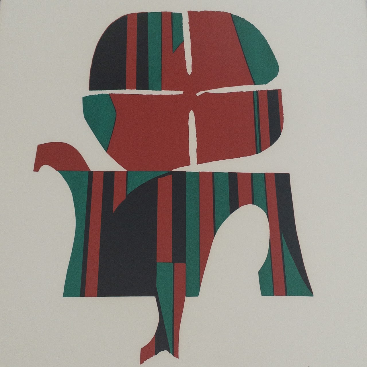 Ronald King Signed 'Canterbury Tales-Squire' Serigraph, 1970