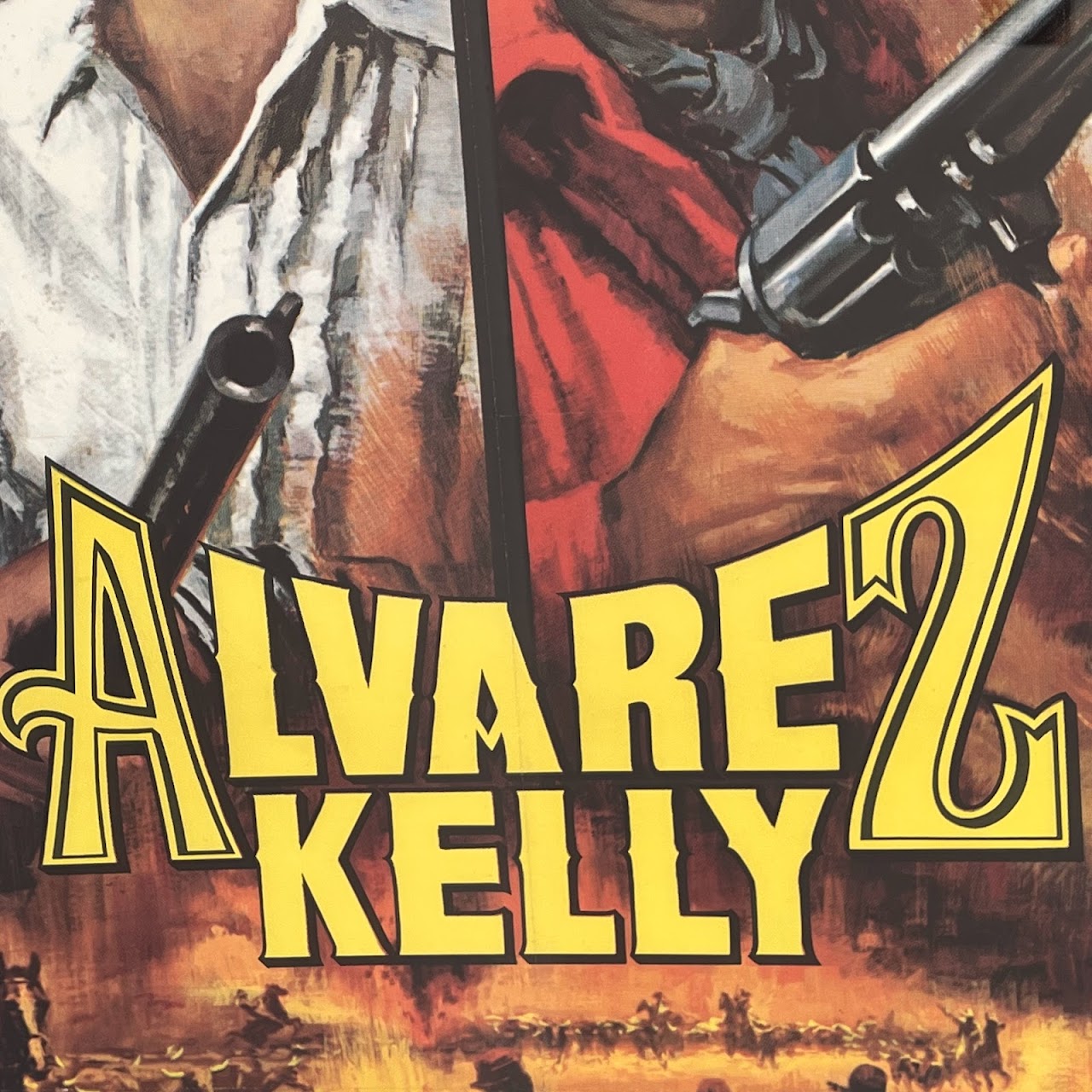 'Alvarez Kelly' Original French Jean Mascii Movie Poster