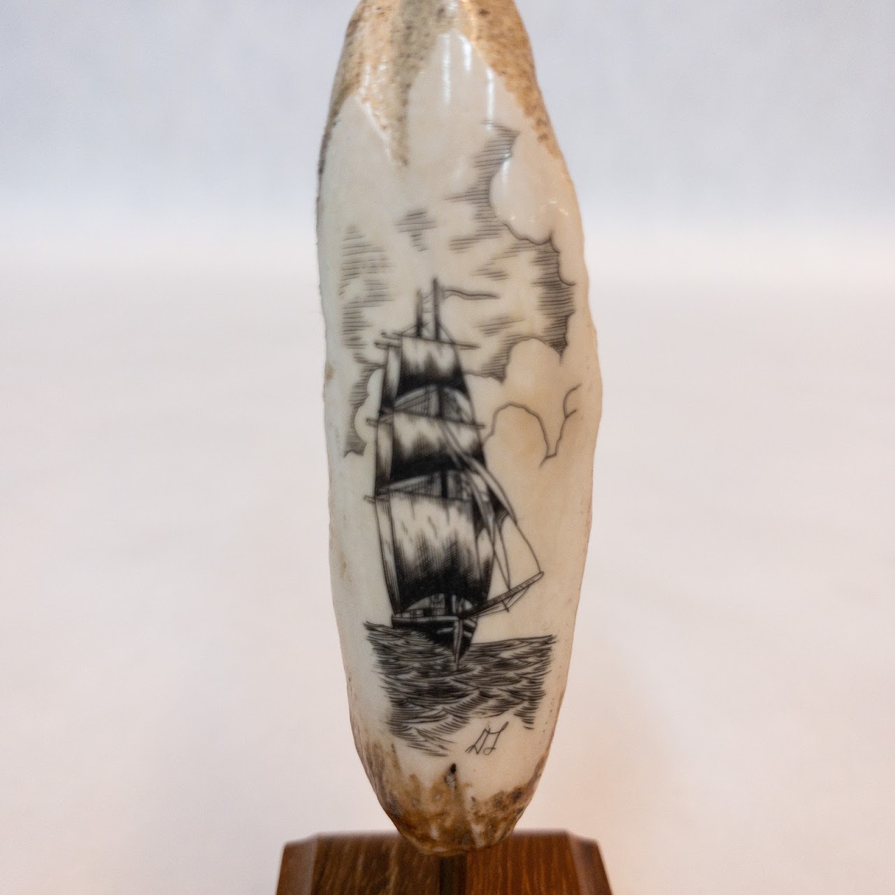 Scrimshaw Schooner Miniature