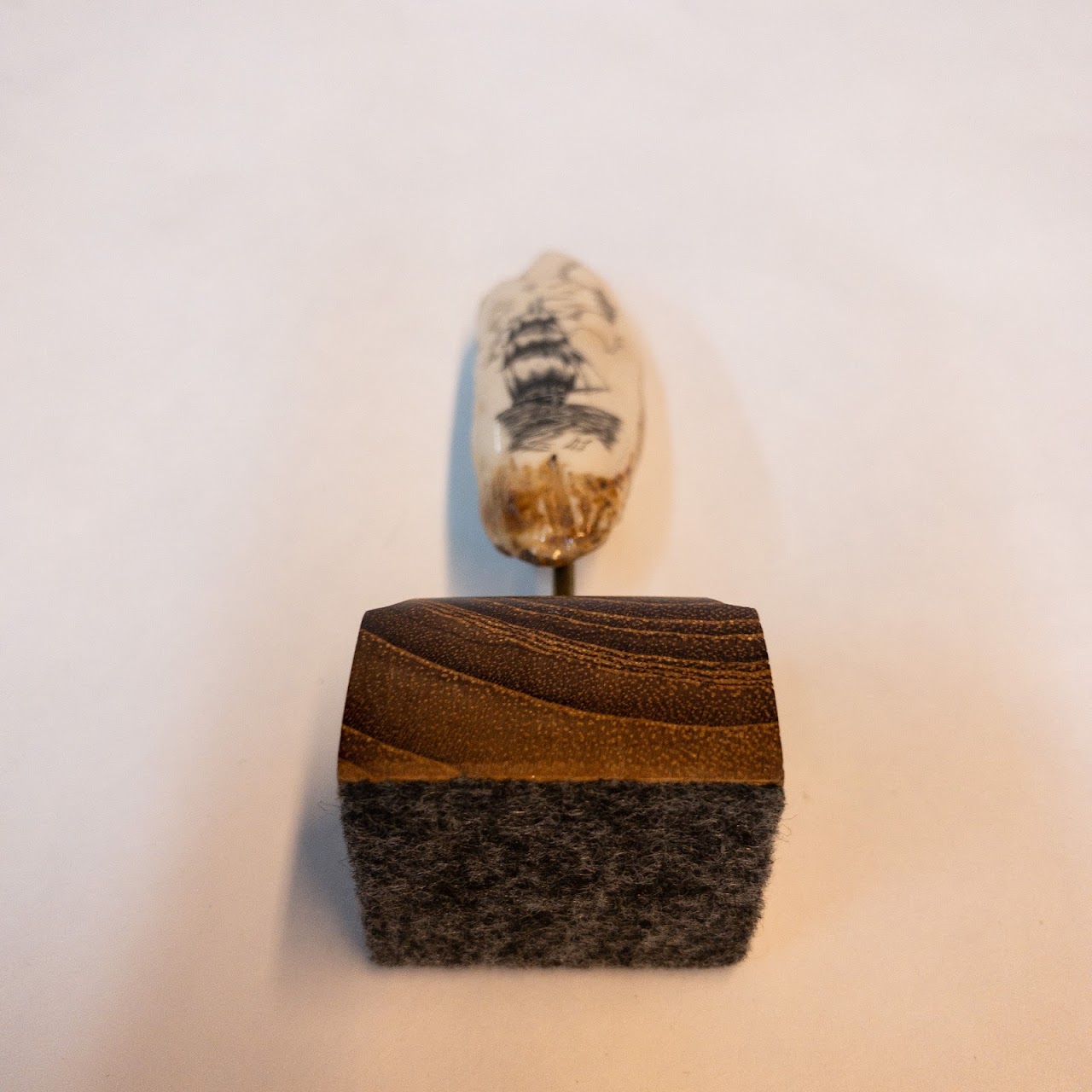 Scrimshaw Schooner Miniature