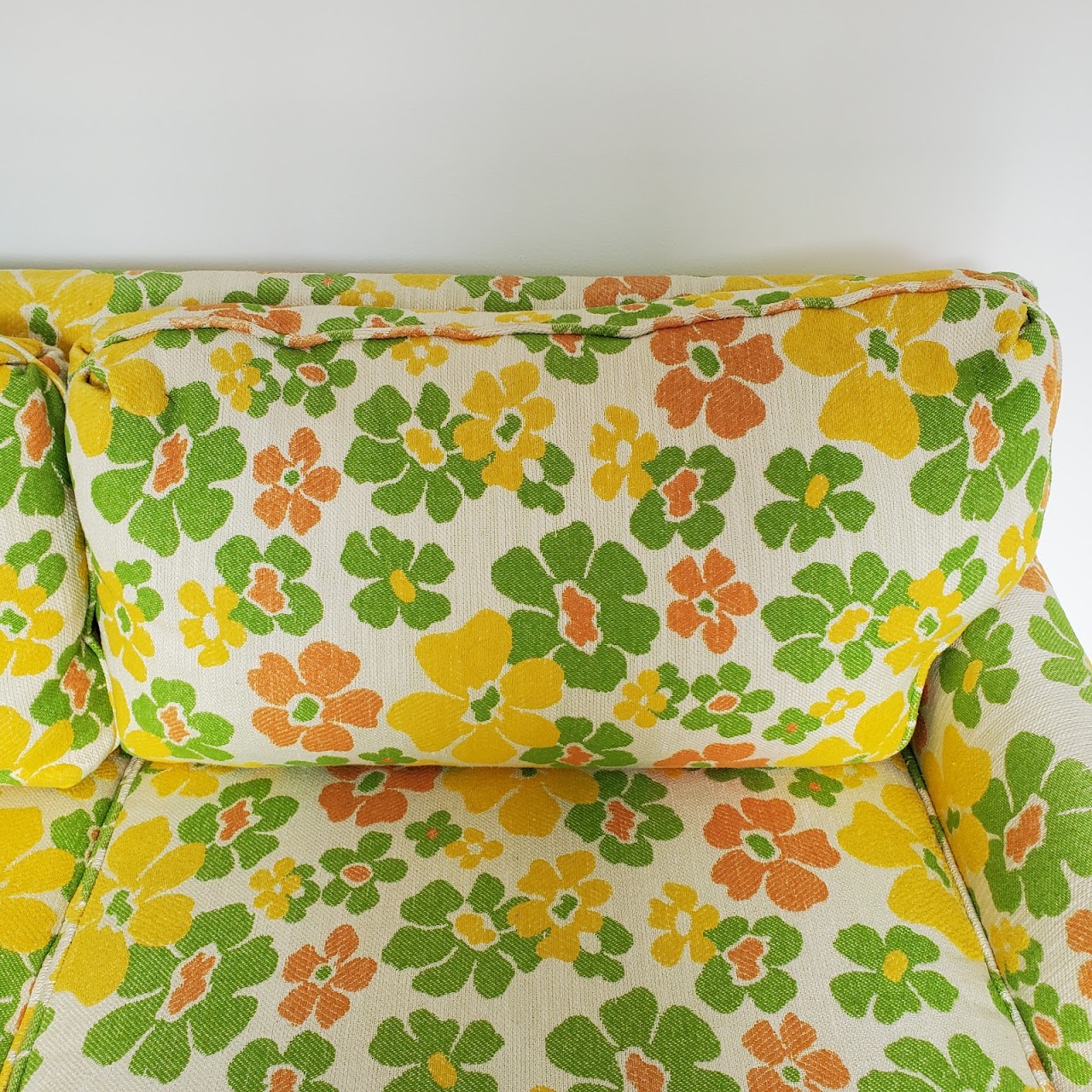 Vintage Mod Floral Sofa