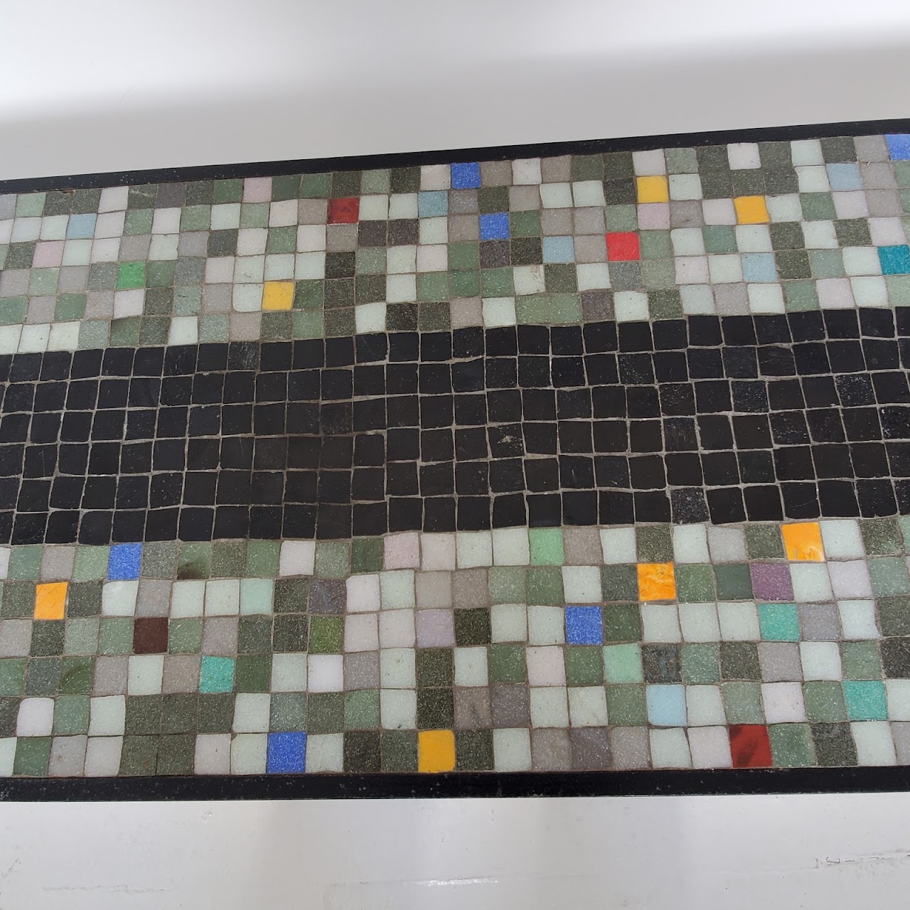 Mosaic & Iron Decorative Table