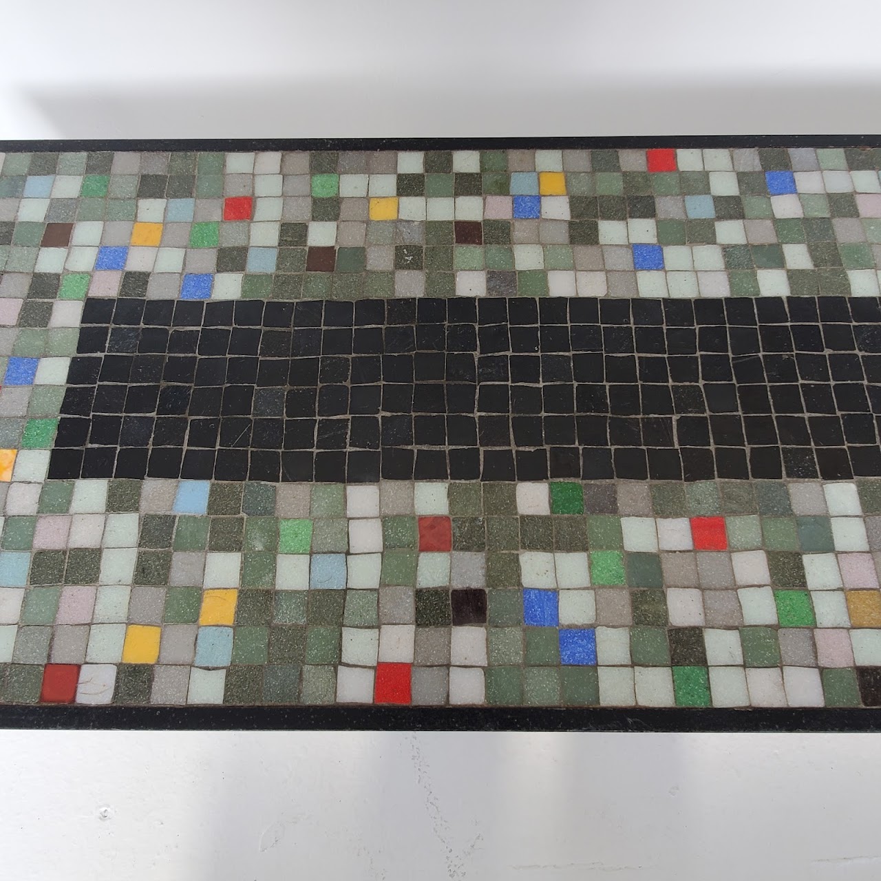 Mosaic & Iron Decorative Table