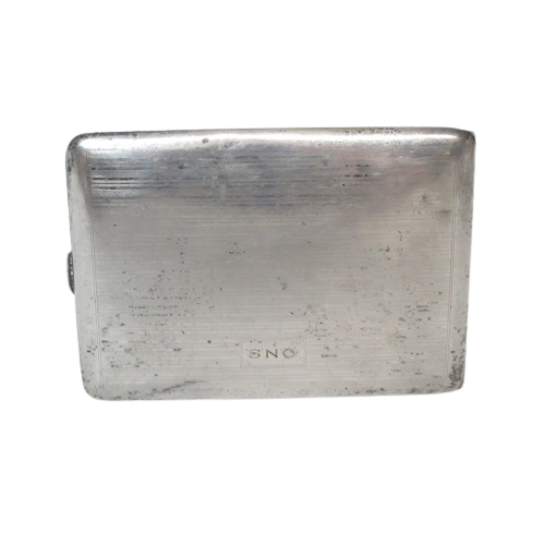 Sterling Silver Vintage Cigarette Case