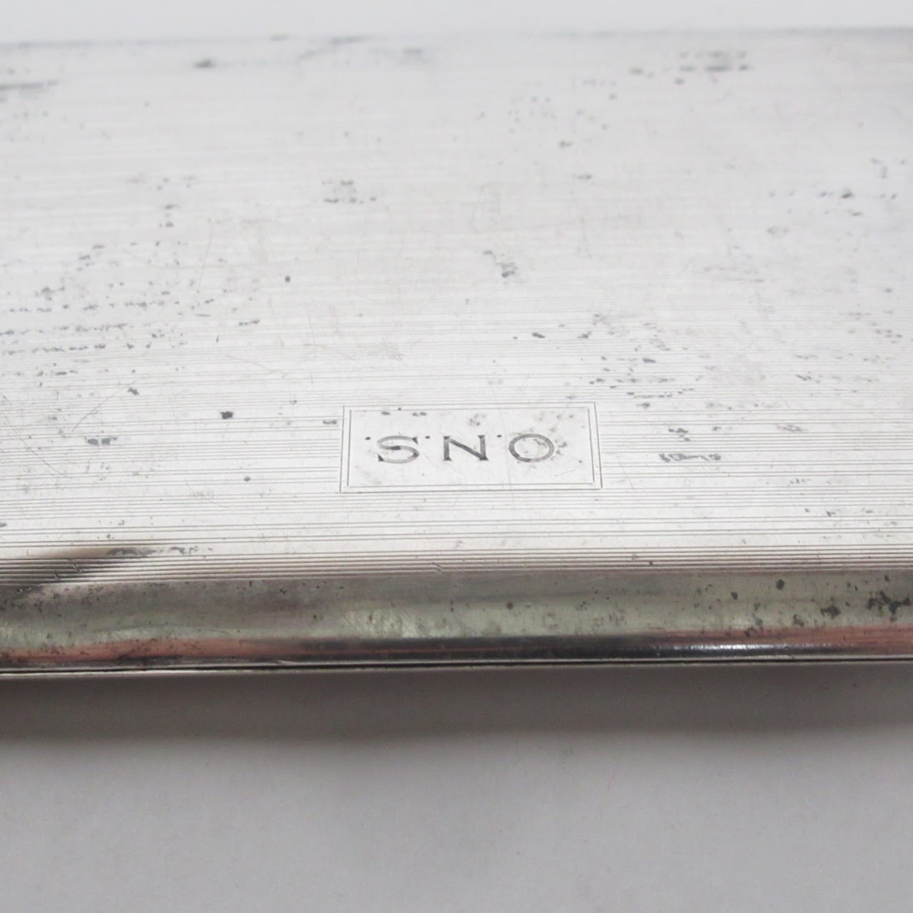 Sterling Silver Vintage Cigarette Case