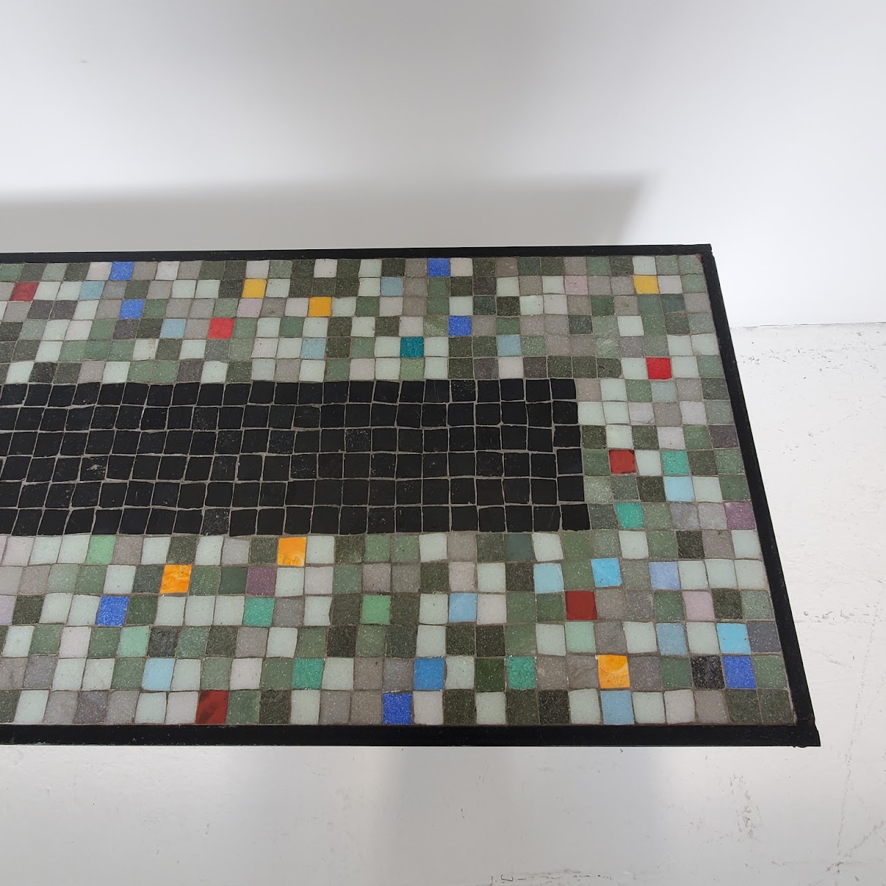 Mosaic & Iron Decorative Table