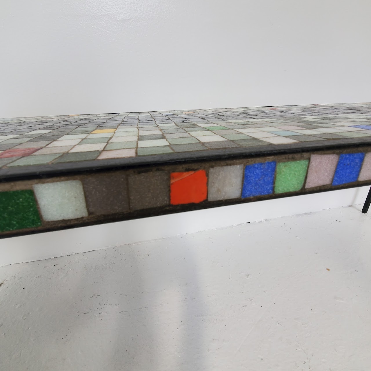 Mosaic & Iron Decorative Table