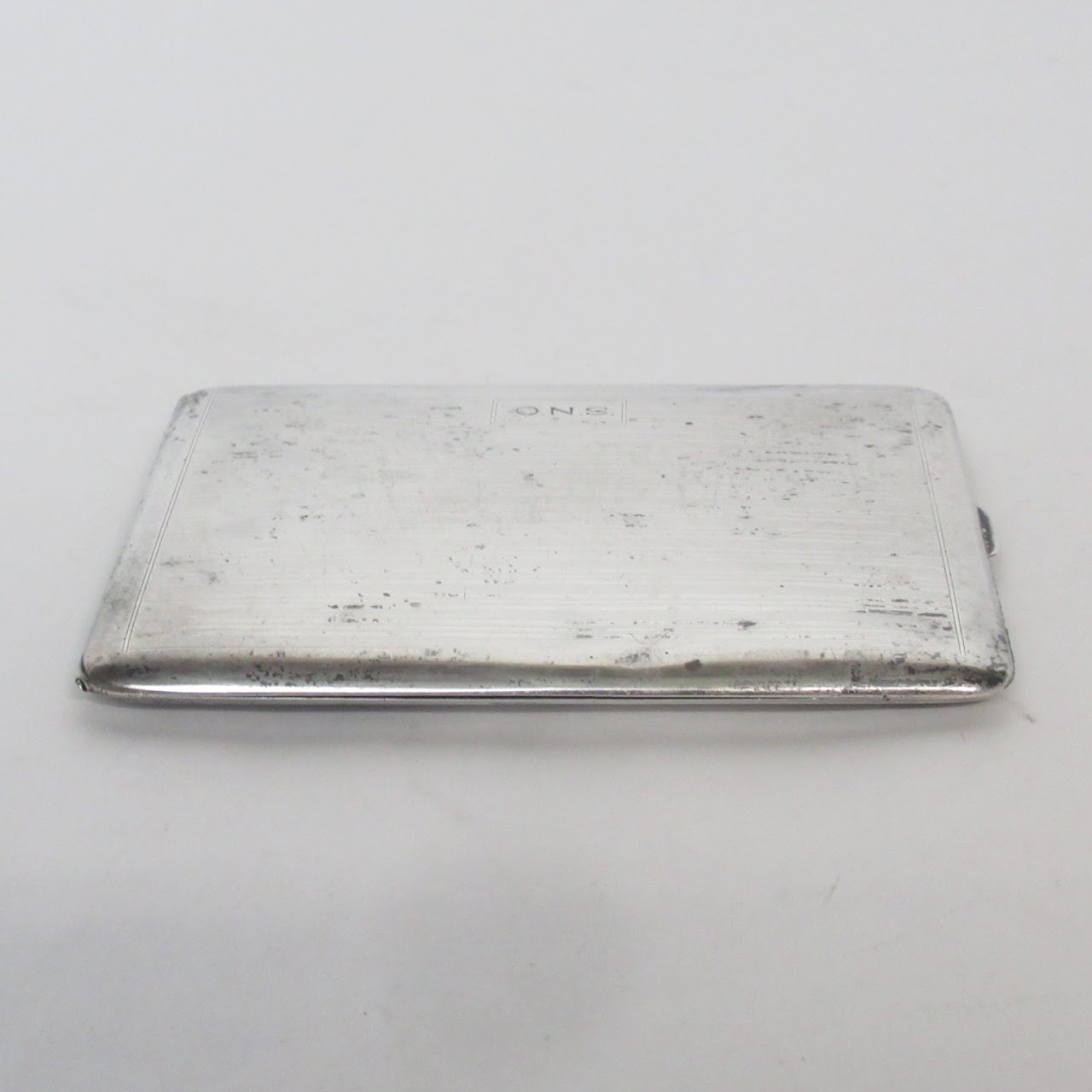 Sterling Silver Vintage Cigarette Case