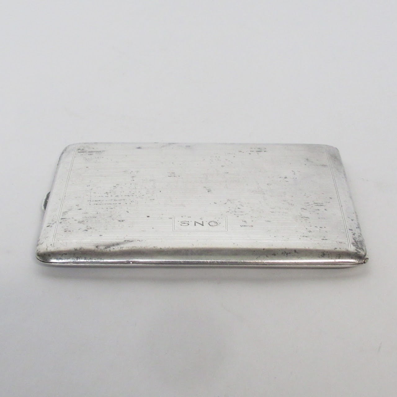 Sterling Silver Vintage Cigarette Case