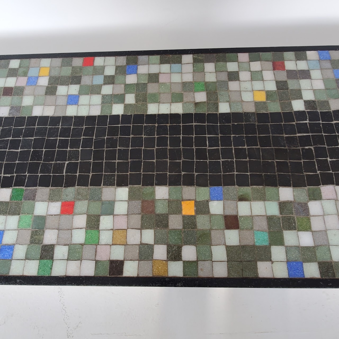 Mosaic & Iron Decorative Table