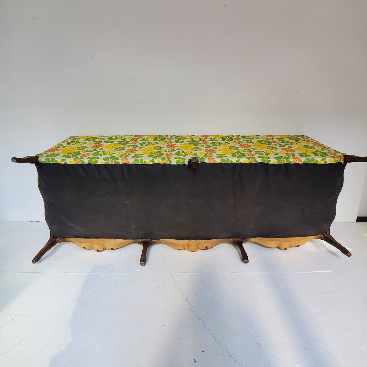 Vintage Mod Floral Sofa