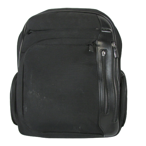 Tumi Ballistic Nylon & Leather Backpack